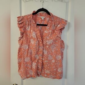 J Crew Factory Sleeveless Blouse
